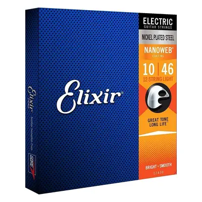 Elixir NanoWeb 12-String E-guitar strings