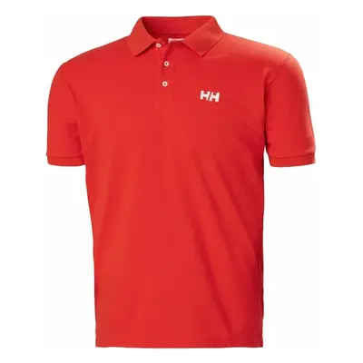 Helly Hansen Men's Malcesine Short Sleeve Polo Shirt Alert Red