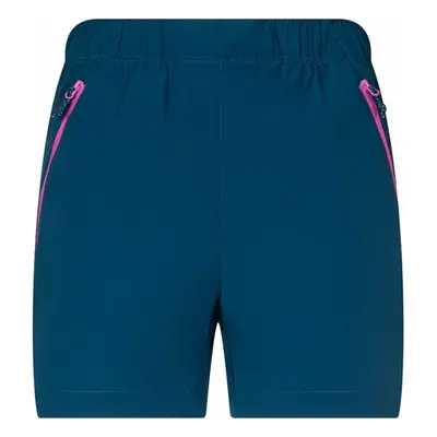 Rock Experience Powell 2.0 Shorts Woman Pant Moroccan Blue/Super Pink Shorts