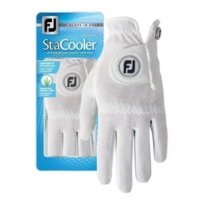 Footjoy Stacooler White Worn on Left Hand Womens gloves