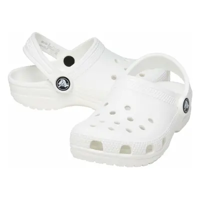 Crocs Toddler Classic Clog Sandals White