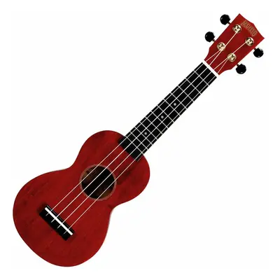 Mahalo MS1TRD Transparent Red Ukulele