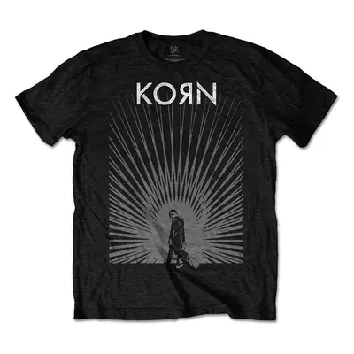 Korn T-Shirt Radiate Glow Unisex Black