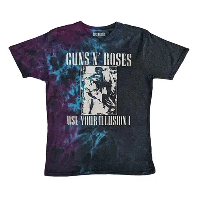 Guns N' Roses T-Shirt Use Your Illusion Monochrome Unisex Blue