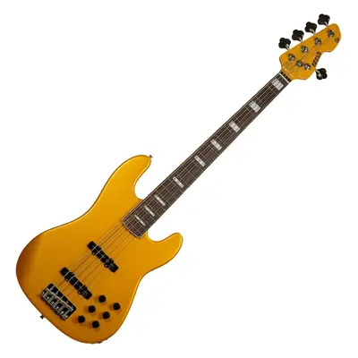 Markbass GV Gloxy CR RW Metallic Yellow 5-string Bassguitar