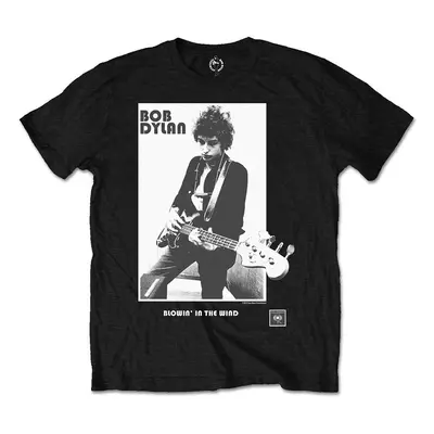 Bob Dylan T-Shirt Blowing in the Wind Unisex Black