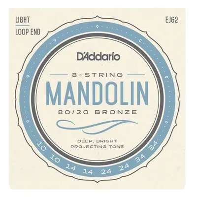 D'Addario EJ62 Mandoline Strings