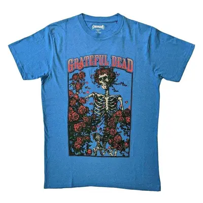 Grateful Dead T-Shirt Bertha & Logo Unisex Blue