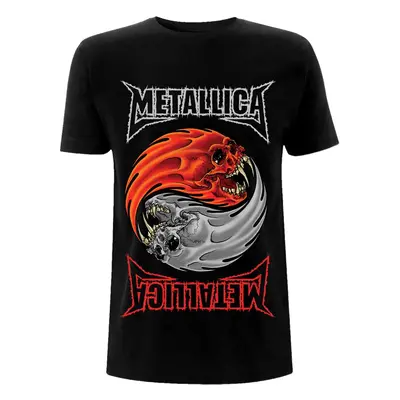 Metallica T-Shirt Yin Yang Unisex Black