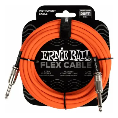 Ernie Ball Flex Instrument Cable Straight/Straight m Straight - Straight Instrument Cable