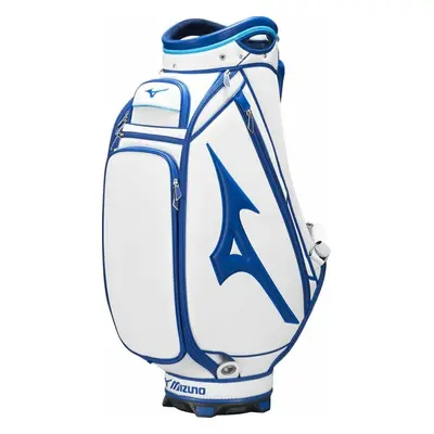 Mizuno Tour Staff Bag White/Blue Staff Bag