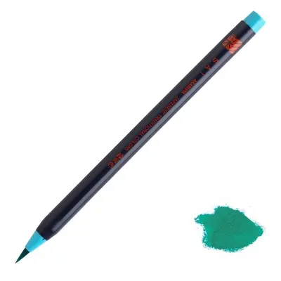 Akashiya SAI Japanese Brushpen Green Blue pc