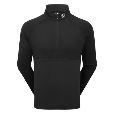 Footjoy Jacquard Thermal Black Sweatshirt