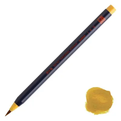 Akashiya SAI Japanese Brushpen Yellow Ochre pc