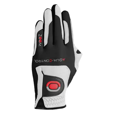 Zoom Gloves Aqua Control Golf White/Black/Red Worn on Left Hand Womens gloves