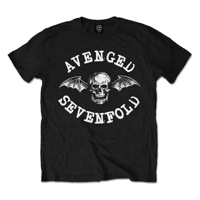 Avenged Sevenfold T-Shirt Classic Death Bat Unisex Black