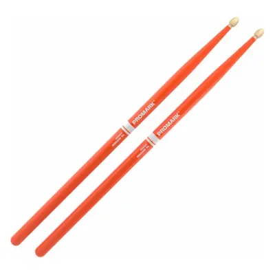 Pro Mark RBH565AW-OG Rebound 5A Painted Orange Drumsticks