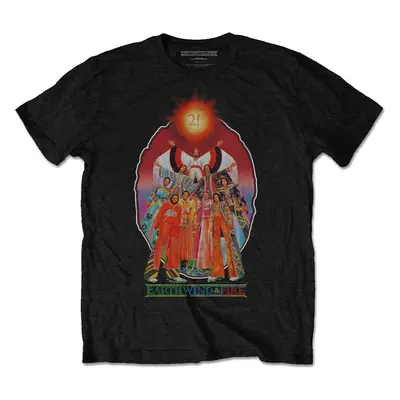 Earth, Wind & Fire T-Shirt Let's Groove Unisex Black