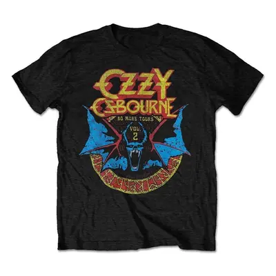 Ozzy Osbourne T-Shirt Bat Circle Unisex Black