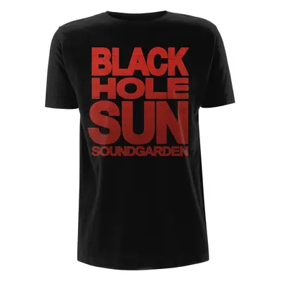 Soundgarden T-Shirt Black Hole Sun Black