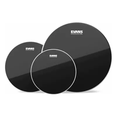 Evans ETP-CHR-S Black Chrome Standard Drumhead Set