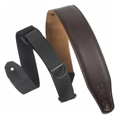 Levys MRHGS Guitar strap Dark Brown