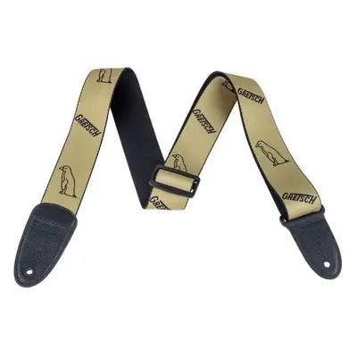 Gretsch 922-2257-001 Textile guitar strap Penguin Gold/Black