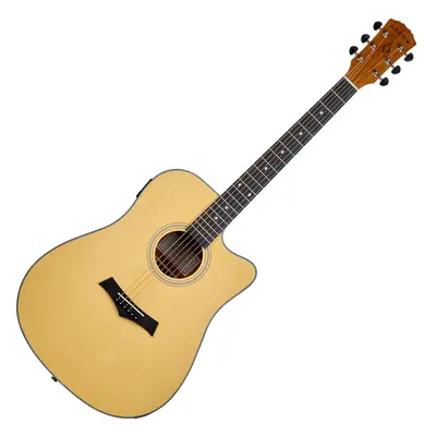 Arrow Silver D CE Natural electro-acoustic guitar