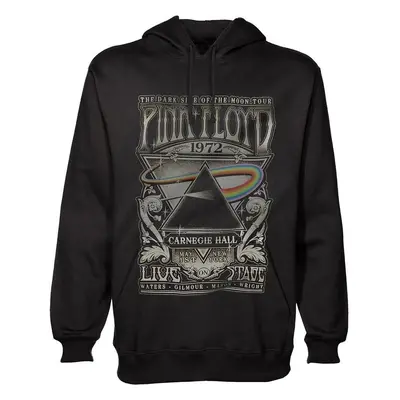 Pink Floyd Hoodie Carnegie Hall Poster Black