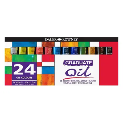 Daler Rowney Graduate Set of Oil Paints x ml