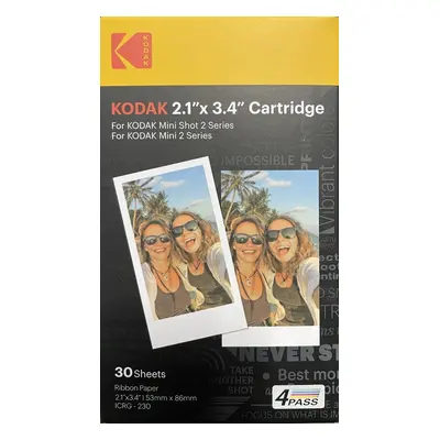 KODAK Cartridge 2,1x3,4'' 30-pack pcs Photopaper