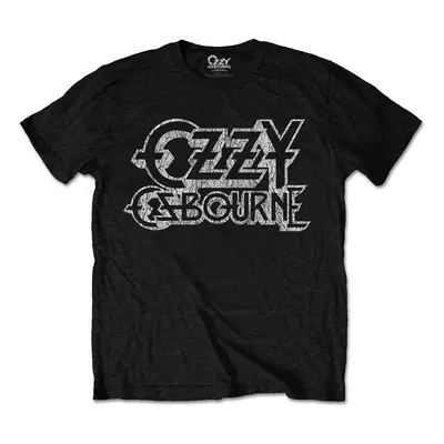 Ozzy Osbourne T-Shirt Vintage Logo Unisex Black