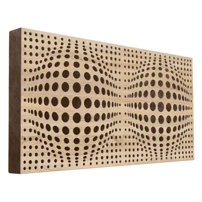 Mega Acoustic FiberPRO120 AcouSphere Sonoma Oak/Brown Absorbent wood panel