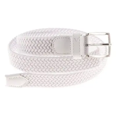 Alberto Basic Braided Mens White cm Belt