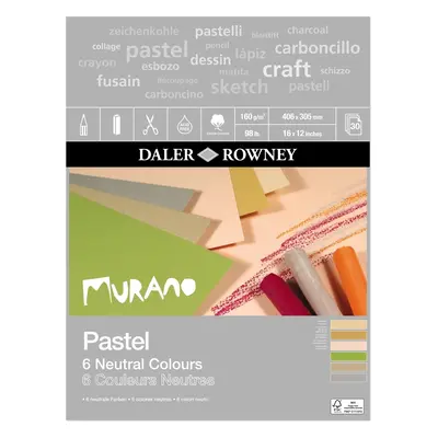 Daler Rowney Murano Pastel Paper Sketchbook g Neutral Colours