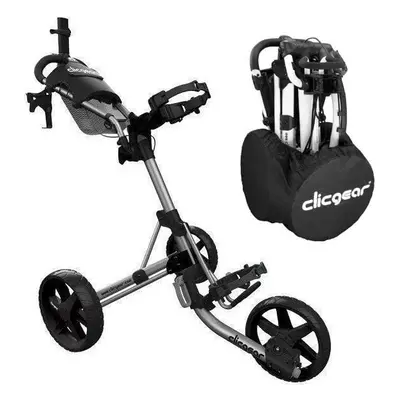 Clicgear Model 4.0 SET Matt Silver Manual Golf Trolley