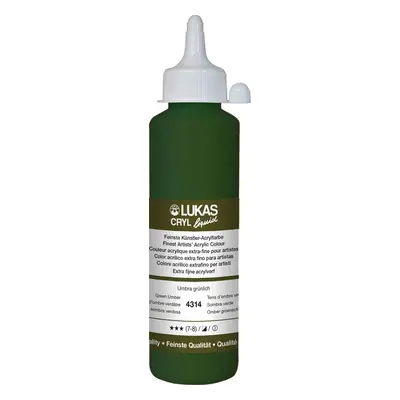 Lukas Cryl Liquid Acrylic Paint Green Umber ml pc