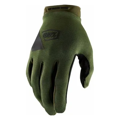 100% Ridecamp Gloves Army Green/Black Bike-gloves