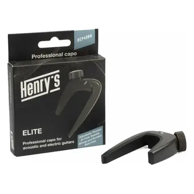 Henry's HCP40BK Acoustic Guitar Capo