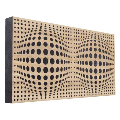 Mega Acoustic FiberPRO120 AcouSphere Sonoma Oak/Black Absorbent wood panel