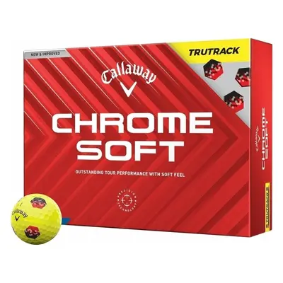 Callaway Chrome Soft Yellow TruTrack Golf Balls