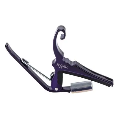 Kyser KG6PA Quick-Change Deep Purple Acoustic Guitar Capo