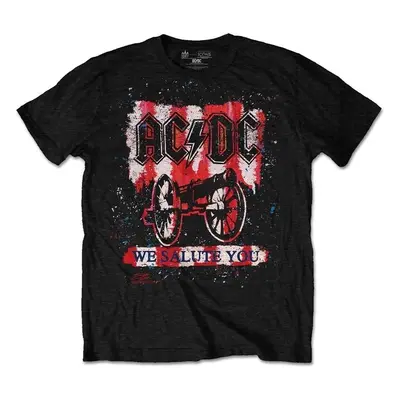 AC/DC T-Shirt We Salute You Bold Unisex Black