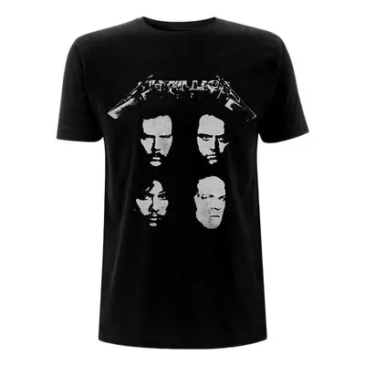 Metallica T-Shirt Faces Unisex Black