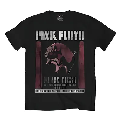 Pink Floyd T-Shirt In the Flesh Unisex Black