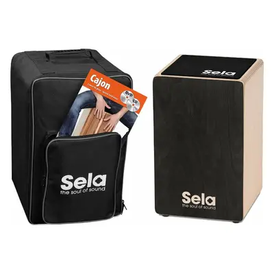 Sela Primera Black Bundle Black Wood-Cajon