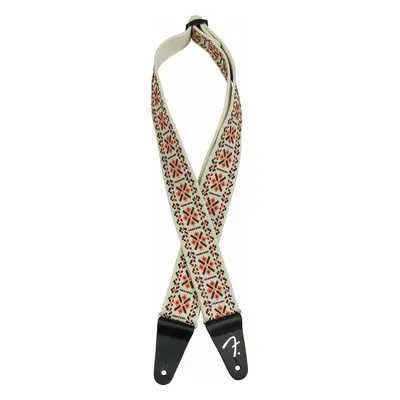 Fender Pasadena Woven Strap Textile guitar strap Lattice Orange