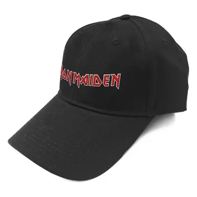 Iron Maiden Cap Logo Black