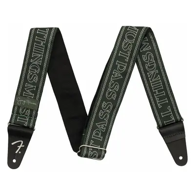 Fender George Harrison All Things Must Pass Logo Strap Textile guitar strap Green (unavailable)