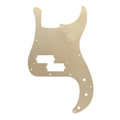 Fender 10-Hole Old Gold Bass Pickguard